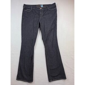 Eddie Bauer Bootcut Jeans Women‎ 20 Long Tall Modern Fit Rugged Timeless Indigo